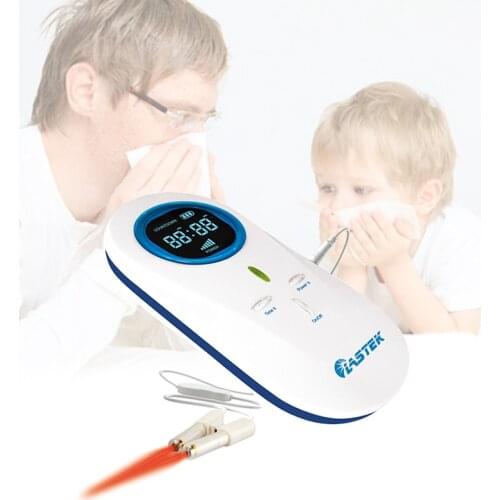 LASTEK factory offer portable intra nasal light therapy device for rhinitis, nasal polyps, sinusitis treatment