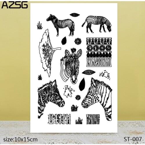 AZSG Happy farm Clear Stamps/Seals For scrapbooking DIY Card Making/Album Silicone Decoration crafts