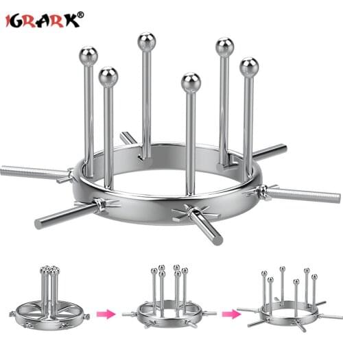 Adjustable Huge Anal Plug Extreme Vaginal Anus Dilator Vaginal Speculum Big Butt Plug Adult Erotic BDSM Sex Toys For Men Women