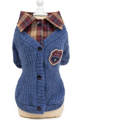 Winter Dog Sweater Cat Shirt Puppy Coat Jacket Small Dog Chihuahua Yorkie Yorkshire Pomeranian Poodle Bichon Pet Outfit Costume