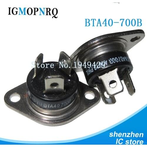 2pcs/lot BTA40700B thyristor module BTA40-700B SCR 40A 700V authentic