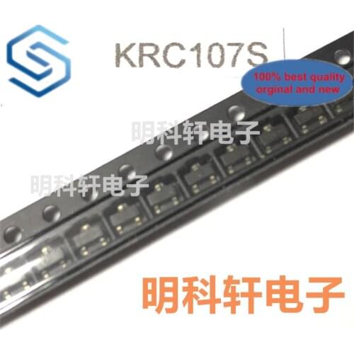 50pcs 100% orginal new KRC107S-RTK/P KRC107S SOT23