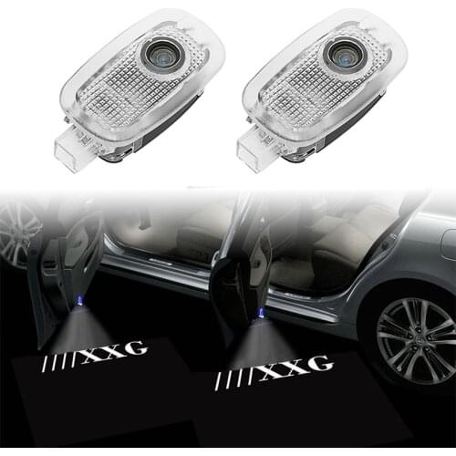Car Projector Welcome Light For Mercedes AMG Projector Logo Ghost Shadow Lights Led Car Door Decorative Lamp Accessories New