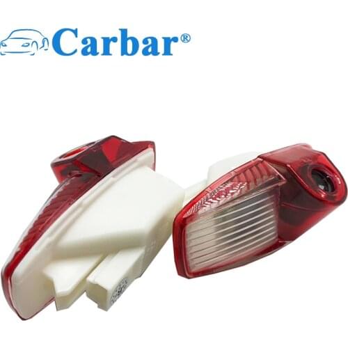 Carbar# Car LED Courtesy Light Door Logo Projactor Lights LED Projector Door Logo Lamps For Cayman 911