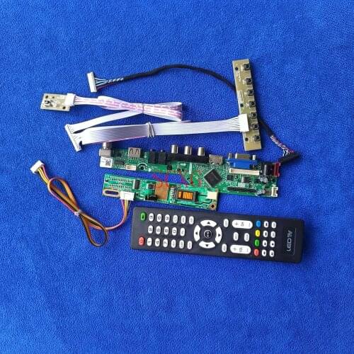 For LT121S1/LT121SS/LT121SU/TM121SV LCD monitor driver board VGA USB HDMI-compatible Kit800*600 LVDS 20-Pin 1CCFL Signal Analog