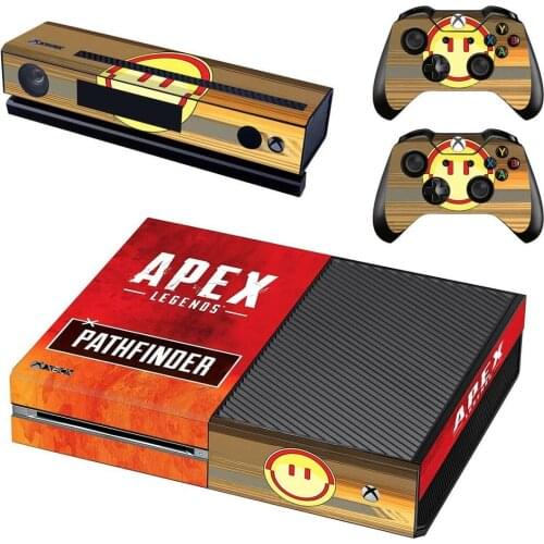 APEX Legends Game Skin Sticker Decal Full Cover For Xbox One Console & Kinect & 2 Controllers For Xbox One Skin Sticker