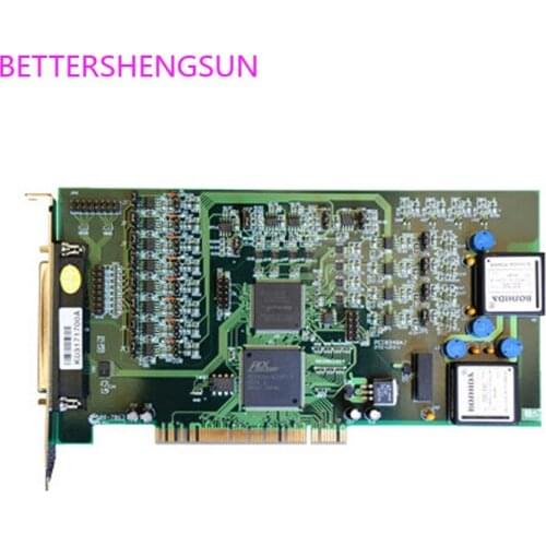 Data acquisition card PCI8348 parallel synchronization 8-channel AD12 bit per channel sampling 500K genuine