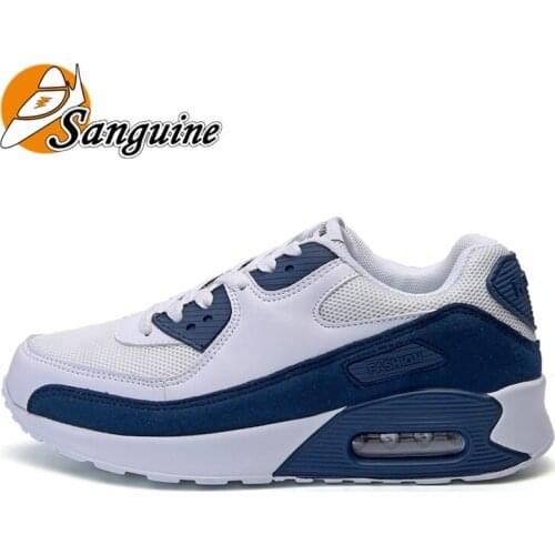 Men Casual Sports Shoes Fashion Air Cushion Sneakers Breathable Sports Running Shoes PU Mesh Tenis Masculino Adulto Men Shoe