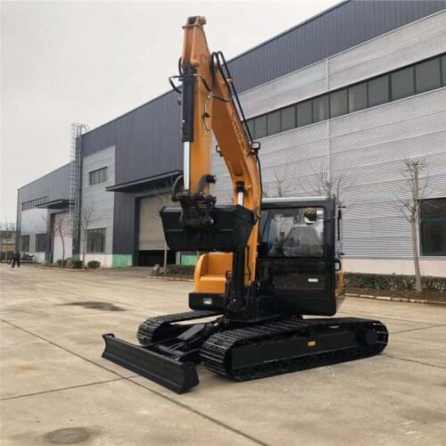 SYNBON 7ton Mini Small Excavator Agricultural Hook digger SY607 Home Orchard excavator New Construction Engineering Excavator