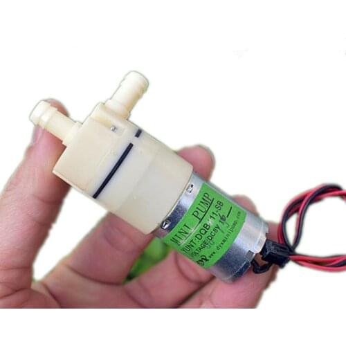 Mini Pump 370 diaphragm pump DC6V-12V Self-priming pump Vacuum pump Water dispenser pump