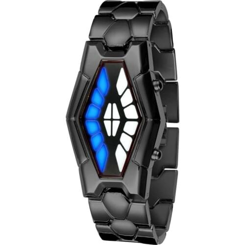 Fashion Watch Digital Luxury LED Watches Men Women Iron Creative Cobra Snake Watches Wristwatch Relogios Masculinos Feminino