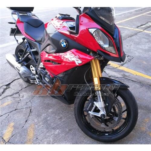 Front Fender Mudguard Cover For BMW S1000XR 22015 2017 2018 Full Carbon Fiber 100% Twill