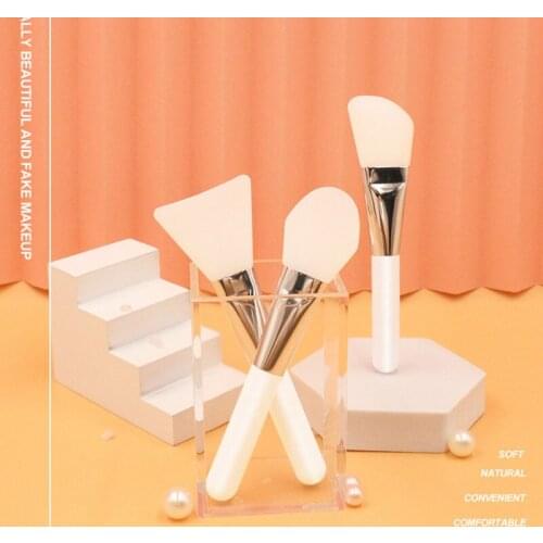 Professional Makeup Brushes Soft Silicone DIY Face Mask Stirring Brush Face Skin Care Beauty Tools Cream Mud Applicator Brush
