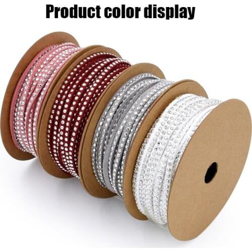 Handmade Diy Korean Velvet Band Self-adhesive Drill For Christmas Gift Packaging Hair Accessories Material High-grade Hot Drilli