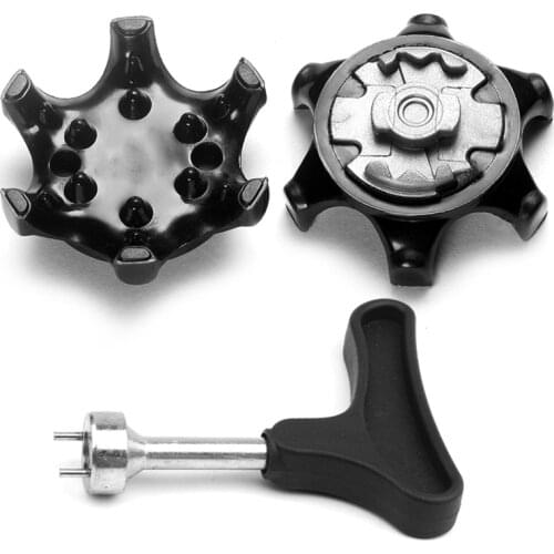 56 pcs PCS Golf Shoes Spikes with Wrench Easy to Install Fits Most Shoes and Newer Insert System