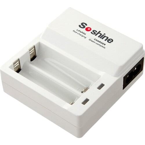 Soshine F7(Fe) Smart Charger for Li-FePO4 14500 10440 (3.2V) AA AAA Rechargeable Battery