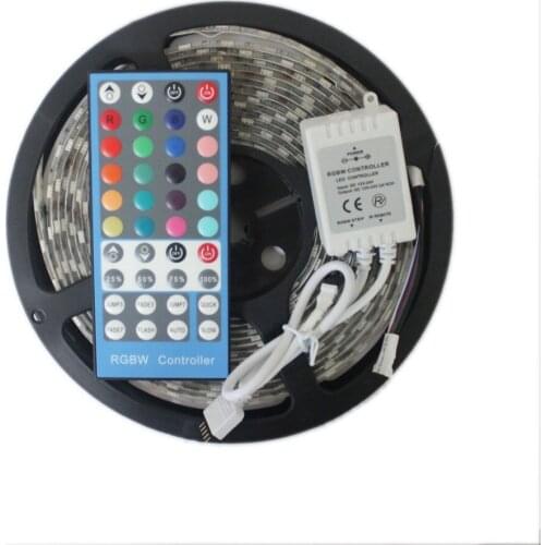 LED Strip SMD 5050 RGBW 12V flexible light RGBWhite / Warm White60Leds/m waterproof ip65 Strip5m/lot