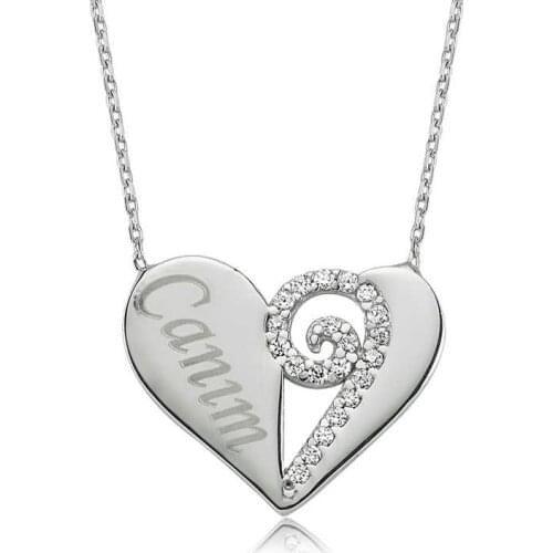 Tevuli 925 Sterling Silver Dear Heart Woman Necklace
