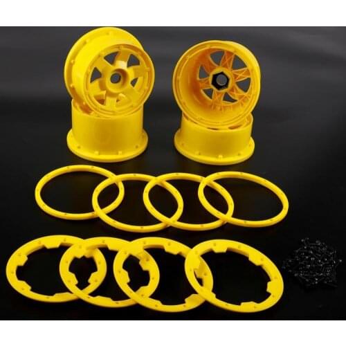 High strength nylon wheel hubs Metal core for HPI KM ROVAN BAJA 5B