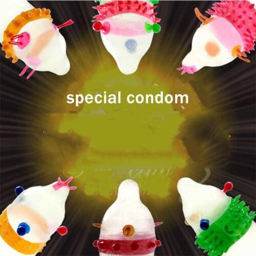 10pcs Bob condoms sexy Unique Design Condoms For Men Penis Sleeve Women G spot Sex Condom Sex Toys,Sex products hc009