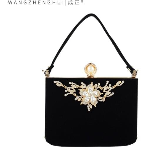 2020Ladys Evening Bag Pearl Cosmetic Wedding Party Leisure Bag Purses and Handbags