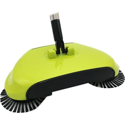 3 In 1 Sweeping Machine Push Type Hand Push Magic Broom Dustpan Handle Household Cleaning Package Hand Push Sweeper Mop