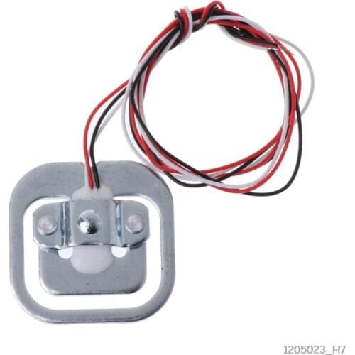 50kg 110lb Half-Bridge Weighing Sensor 3-Wired Load Cell Electric Resistance Strain Gauge for Arduino