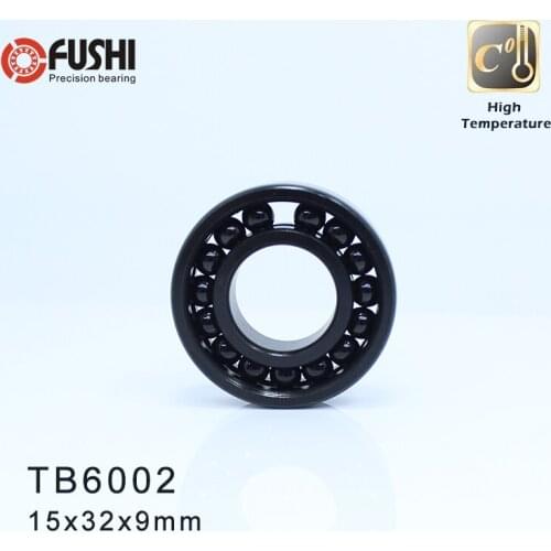 6002 High Temperature Bearing 15*32*9 mm ( 2 Pcs ) 500 Degrees Celsius Full Ball Bearing