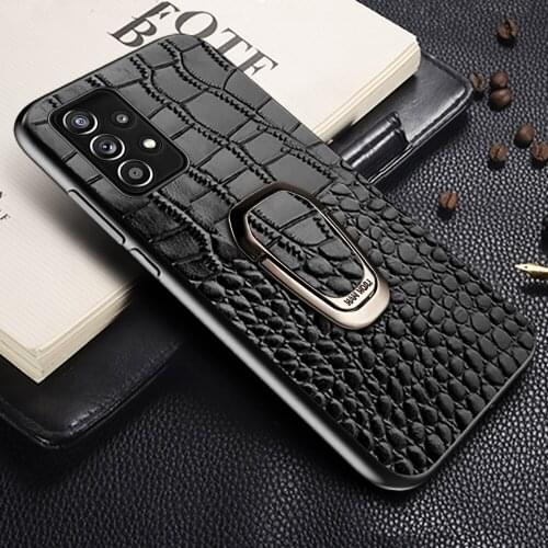 LANGSIDI Genuine leather magnetic case For samsung Galaxy a51 A72 A52 a71 shockproof cover For samsung a72 S21 ultra a52 fundas
