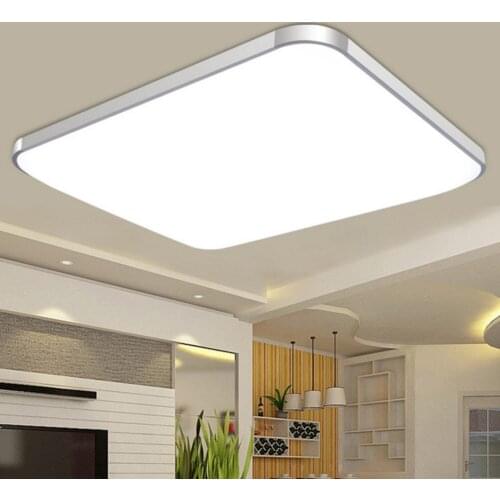 LED Eco-friendly Ceiling Down Light Longlasting 24W Square Energy Saving Lamps White Home Bedroom Living Room Lighting