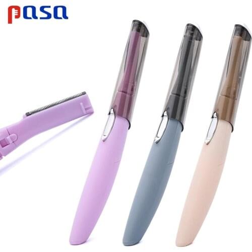 Electric Face Eyebrow Scissors Hair Trimmer Mini Portable Women Body Shaver Remover Blade Razor For Lady Body Dropship