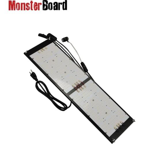 Geeklight Meiji Hydroponic 240w Led Grow Light Indoor For Garden Growing LM301h Mix Red660 Full Spect Using Mw Driver