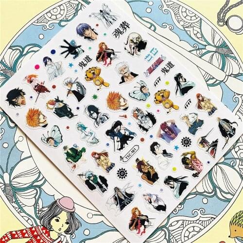 TSC-161 Japanese cartoon,Ghost Road, Soul Burial DIY 3D Back glue Nail Art Stickers Decals Sliders Nail ornament decoration