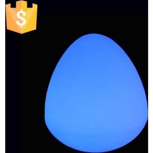 2017 New Arrival Christmas Decoration D14.5*H14cm Lights LED protabla table lamp/multi-color led mood egg light for sale 1pc