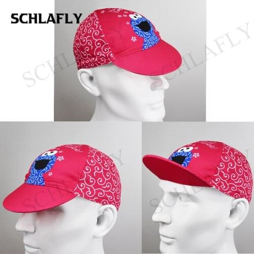 Pink Cycling Caps Retro Classical Lines Cycle Cap Ciclismo Blue Bike Wear Hat Schlafly MTB Bike Cycling Headwear