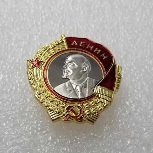 Russian Replica Badge CCCP Russia USSR Badge Metal Souvenir Collection Hero Medal Gold Star Medal #110