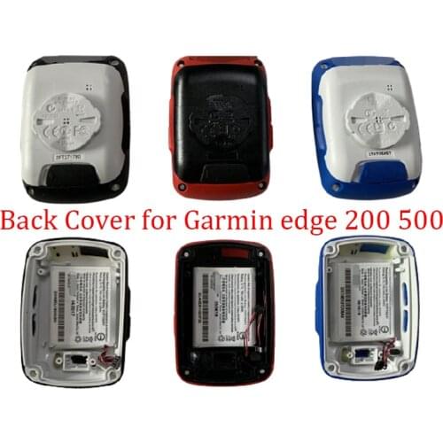 Back cover for garmin edge 200 500 back case with battery lithium battery life power diy repair computer plastic button