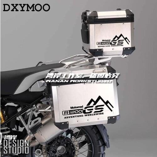 1 Pair Motorcycle Side Box GS Adventure Worldwide Stickers for Motorrad R1200GS F800 700GS ADV 35CM