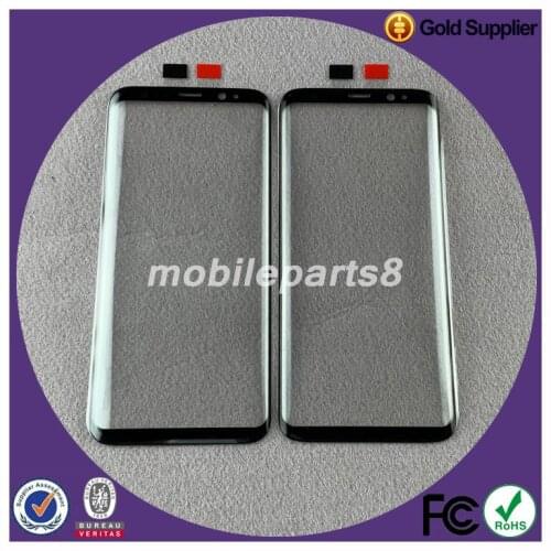 100pcs/lot Free shipping Screen outer Glass for samsung S8 S9 S9 plus note8 note9 note5 S10 S10plus Front Glass Replacement