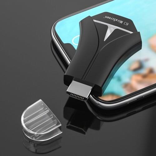 Wireless Display Adapter Dongle WiFi Display Receiver Screen Mirror Dongle Compatible iOS/Android/Windows/Projector/TV