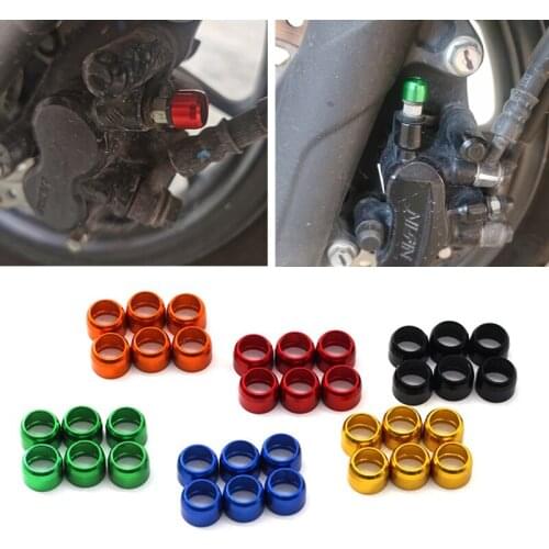 High Quality For SUZUKI SV650 SV650S sv650 Motorcycle CNC Aluminum Brake Caliper Screw Decorative Protector Cover Accessories
