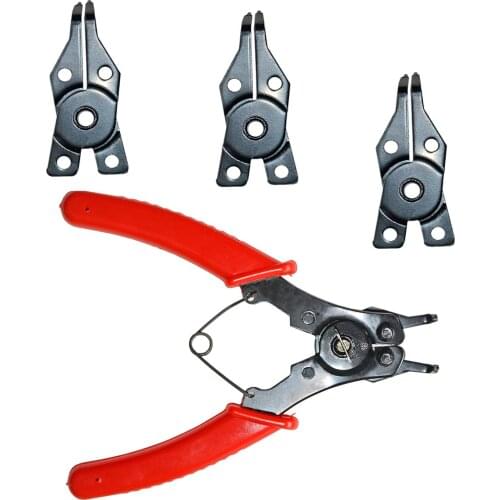 AP02 4In 1 Snap Ring Pliers Plier Set Circlip Combination Retaining Clip Gadget Dropshipping Puller Springs Multitool Pliers Set