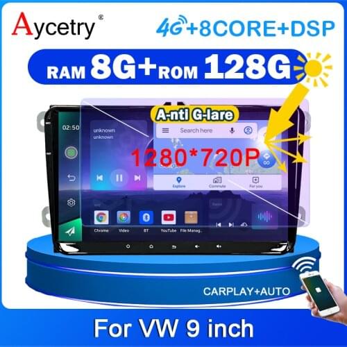 PX6 4G Car Radio Android 10 Multimedia player autoradio For Volkswagen/VW POLO Golf 7 6 Passat b7 b6 Skoda Octavia GPS NO 2 Din