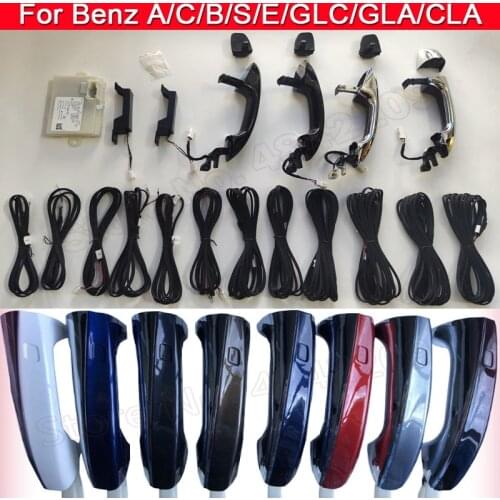 Auto Door Handle Lock For Benz A/C/B/S/E/GLC/GLA/CLA W176 W205 W213 W222 X253 W166 W117 Car Entry Smart Remote Keyless Kit