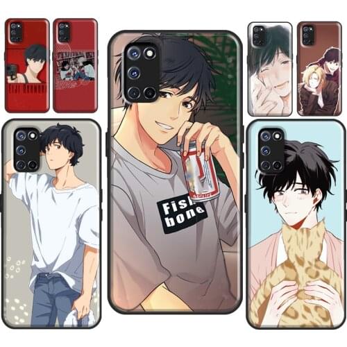 Banana Fish Eiji Okumura For OPPO Find X2 X3 Pro A1K A3S A5S A15 A52 A72 A83 A91 F7 A53 A31 A9 A5 2020 Phone Case