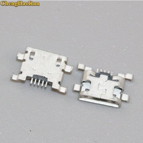 ChengHaoRan 10pcs For UMI 4 for oukitel charging port micro mini usb charge connector plug dock jack socket repair parts