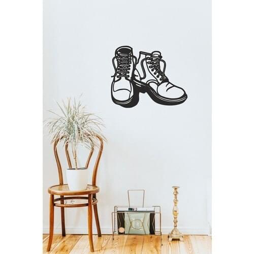 Unt Boots Wall Decoration-Ornament, Wooden Decorative Painting