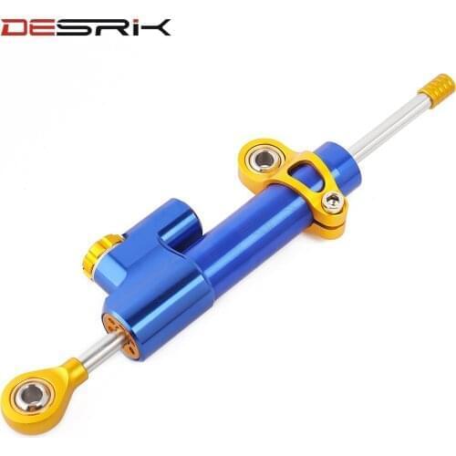 DESRIK Motorcycle Steering Stabilize Damper Bracket Mount For YAMAHA MT-09 MT09 FZ09 FZ-09 2013- 2018 2019 MT-09 Accessories