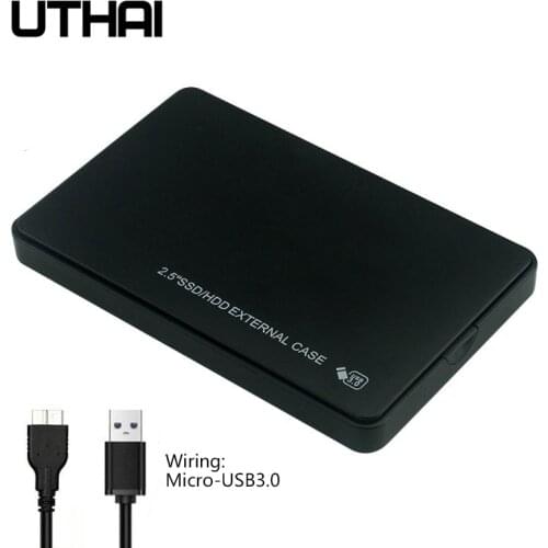 UTHAI U25 USB3.0 Hard Drive Enclosure Mobile Shell 2.5-inch SATA3 External Card Enclosure HDD Hard Drive Enclosure Tool-free