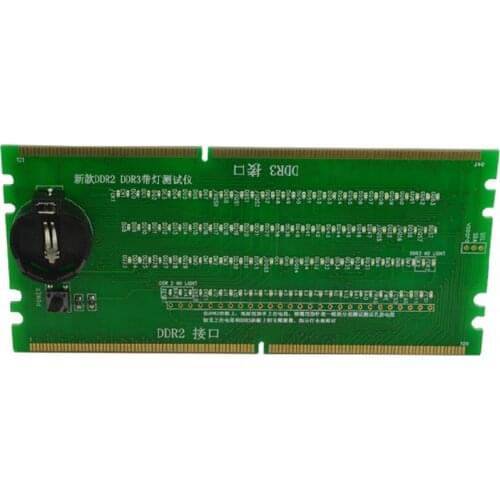 DDR2 DDR3 Laptop Notebook Computer Memory RAM Module Upgrade with LED, Two-in-one Memory Tester